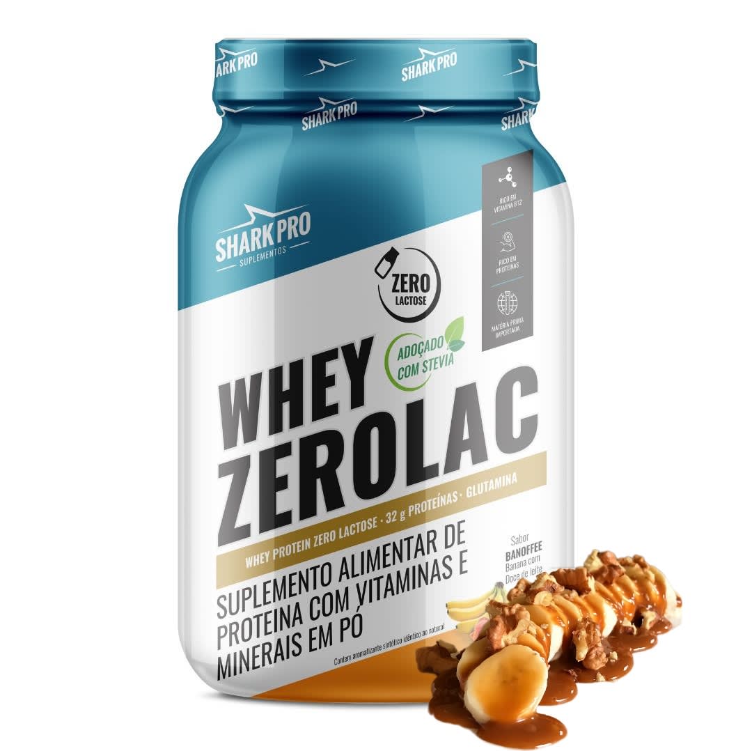 WHEY ZEROLAC 900G SHARK PRO5