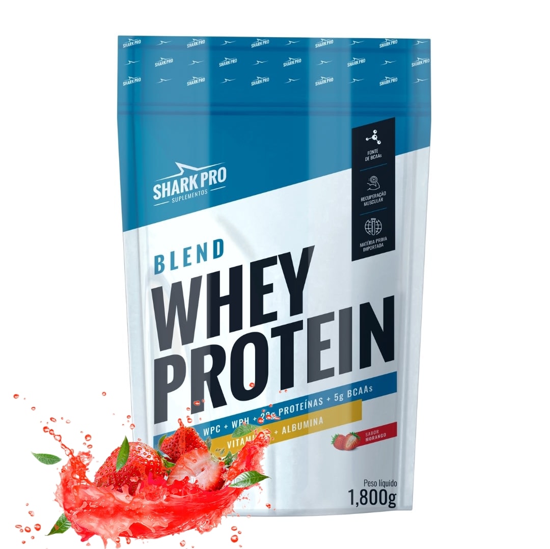 BLEND WHEY PROTEIN 1,8KG SHARK PRO3