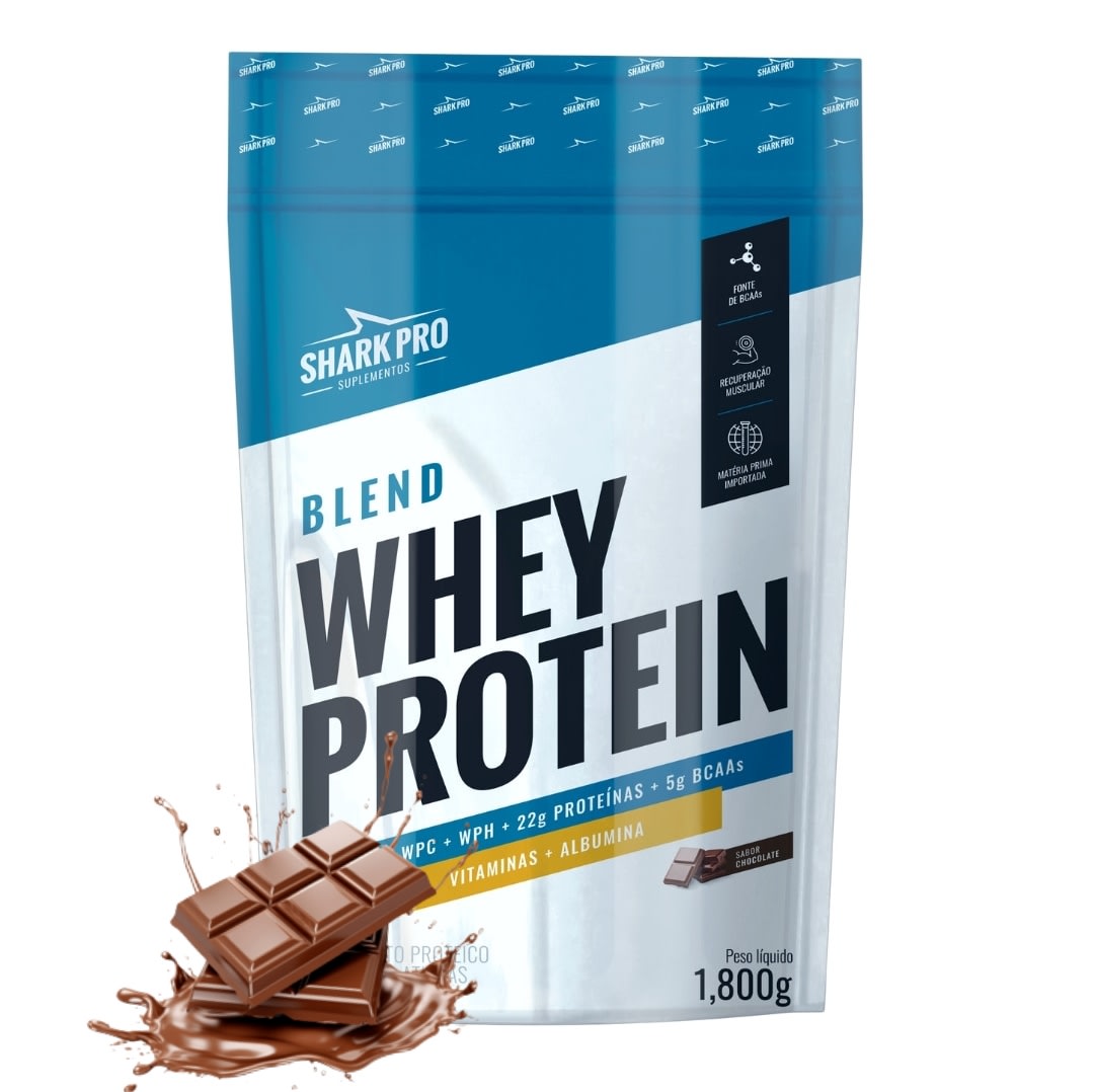 BLEND WHEY PROTEIN 1,8KG SHARK PRO2