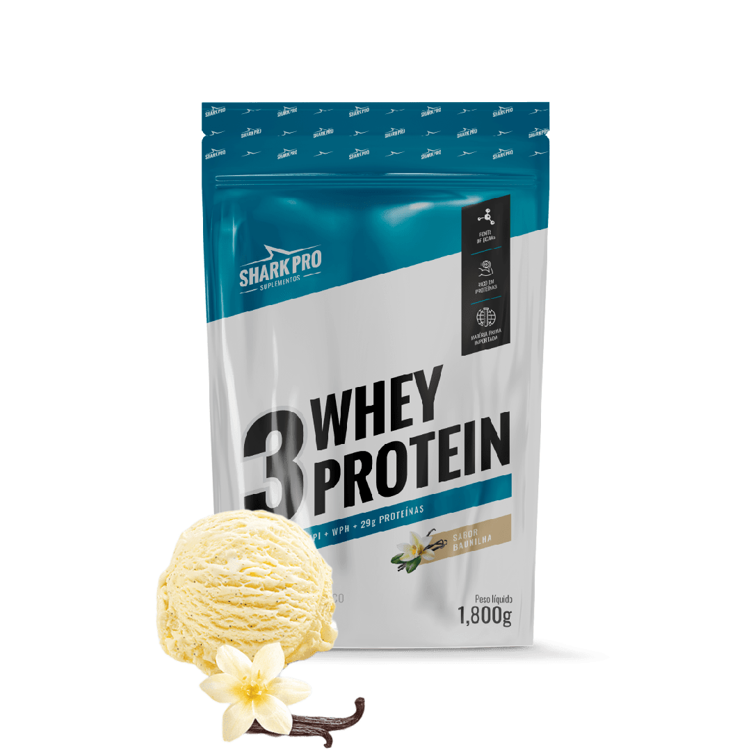 3 WHEY PROTEIN SHARK - 1,8KG3