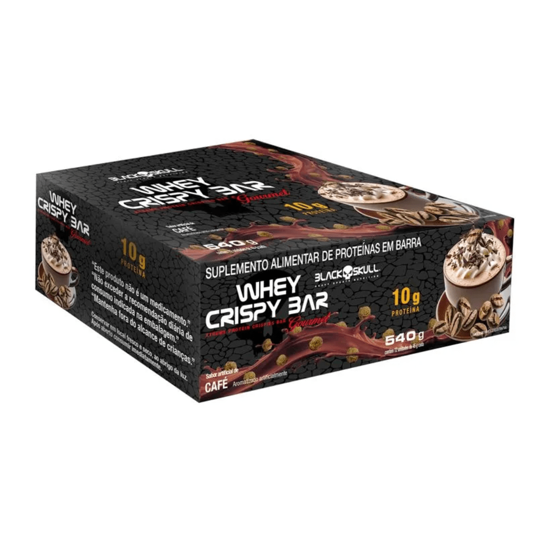 PACK 12 WHEY CRISPY BAR - CAFE1