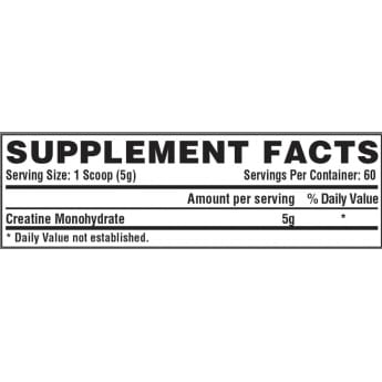 CREATINE MONOHYDRATE NUTREX 300G1