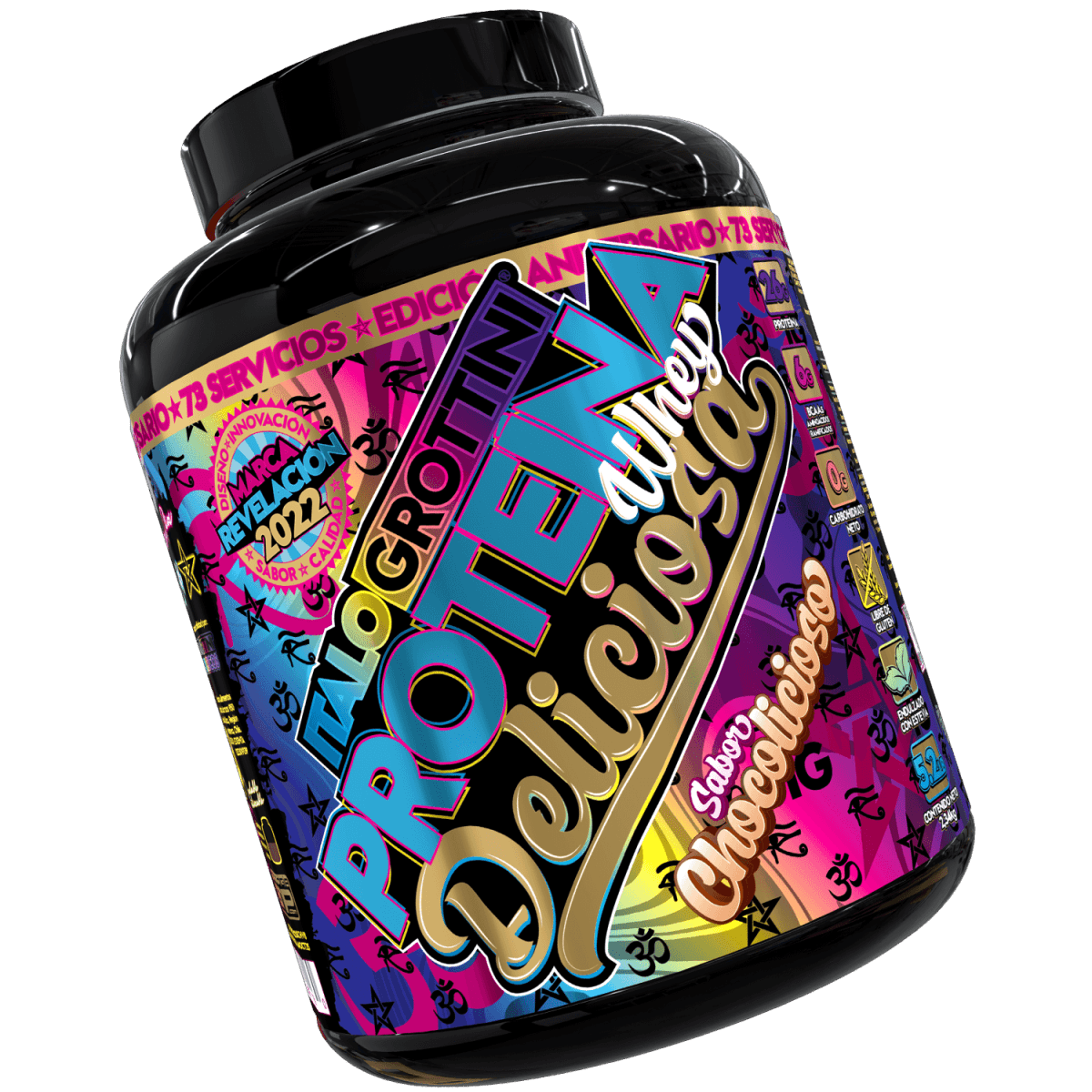 PROTEINA WHEY DELICIOSA 2.3 Kg STRONGEST.CL