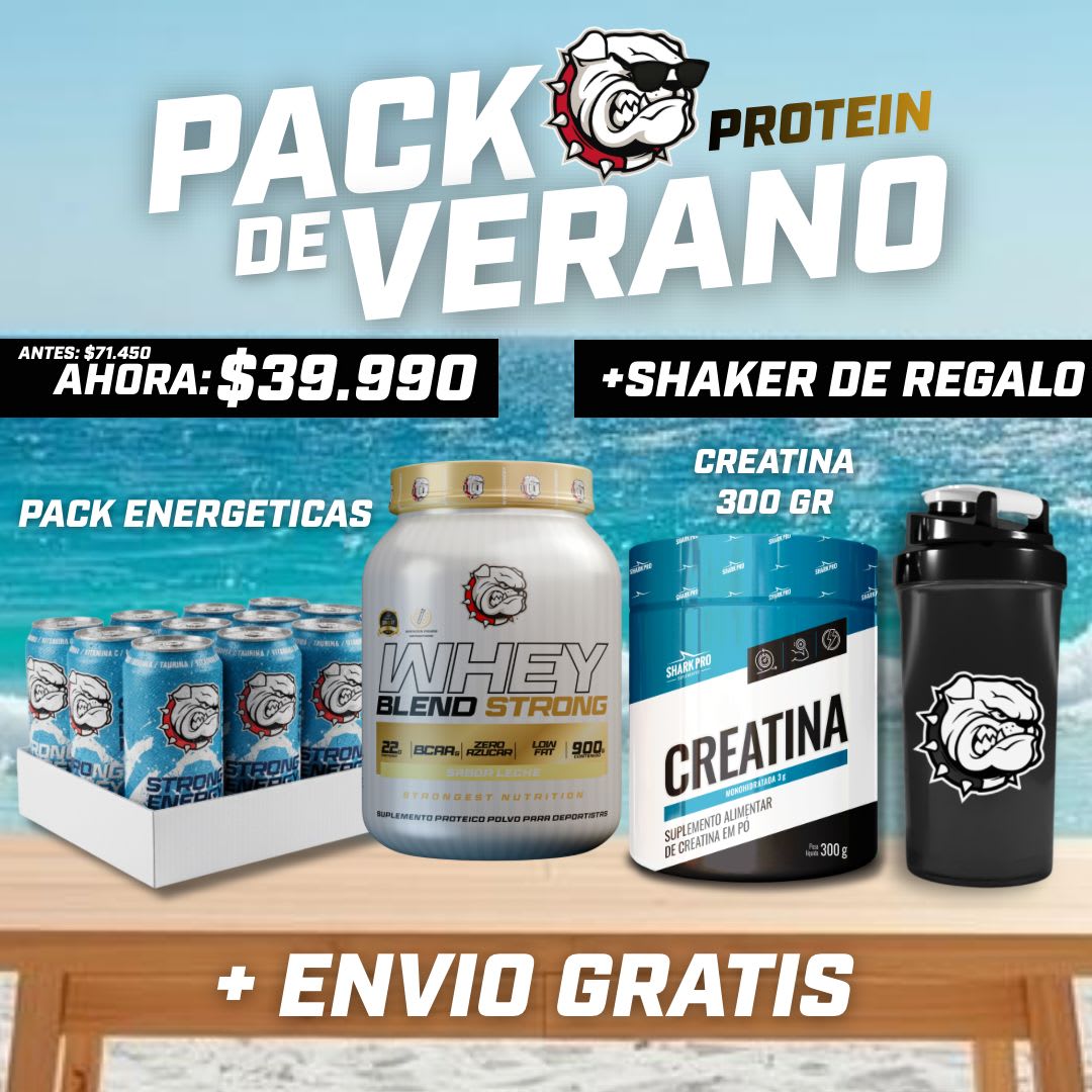 PACK DE VERANO PROTEIN -  LECHE3