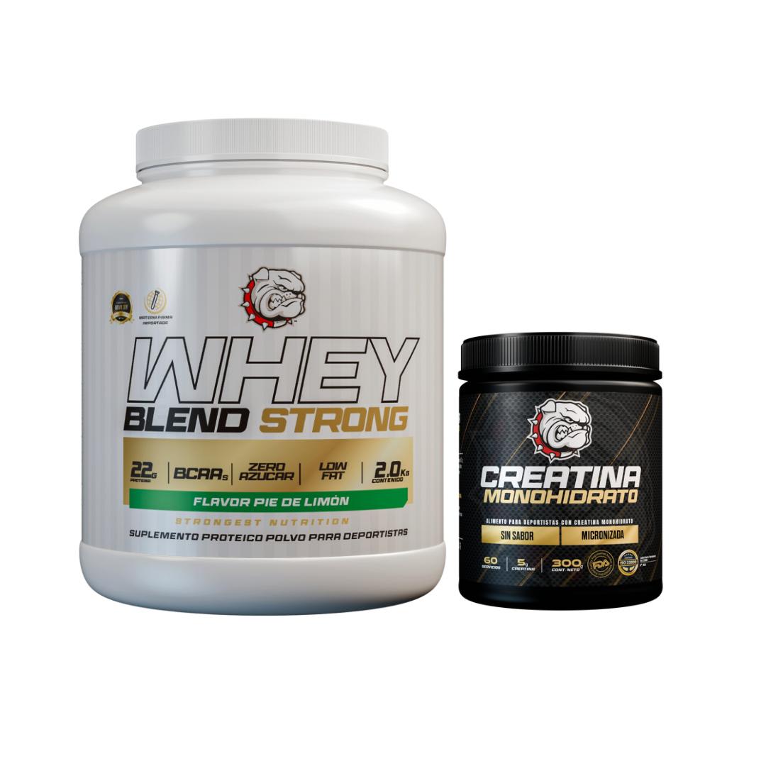 Pack whey blend pie de limon + creatina1