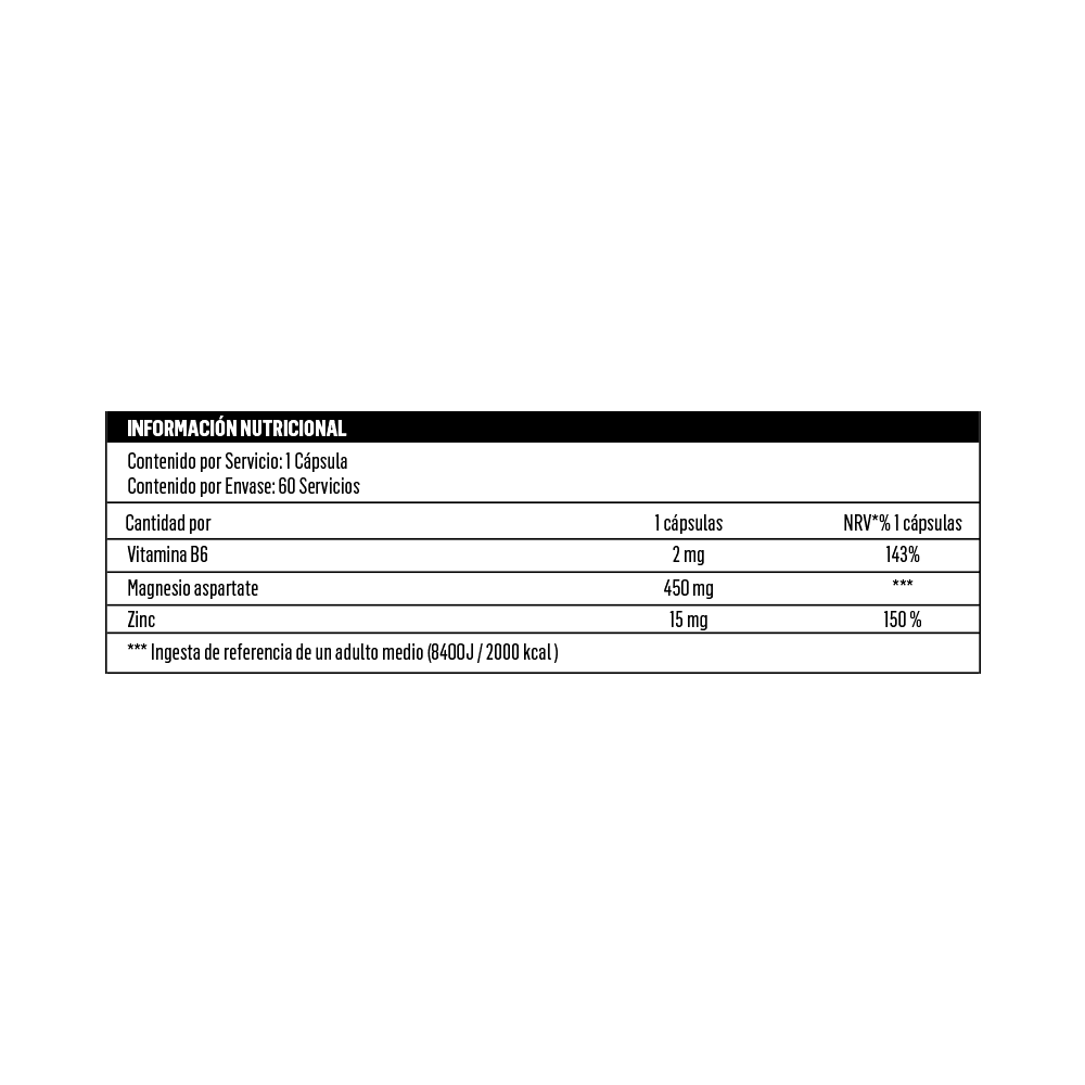 BioTech Zmattack 60 cápsulas2