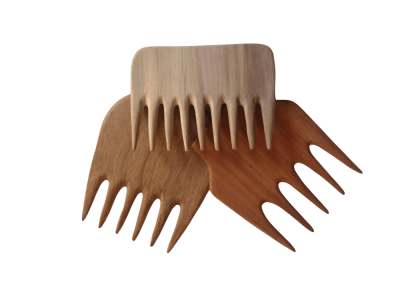 PEINETA DE MADERA NATIVA