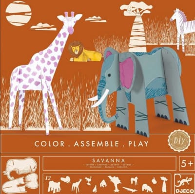 Figuras de Cartón para armar - DJECO