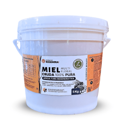 MIEL de APICULTURA REGENERATIVA - 5Kg - Escuela de Apicultura Natural