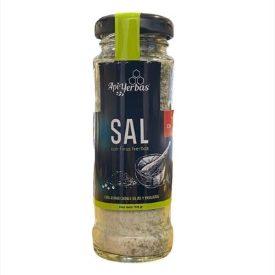 SAL CON FINAS HIERBAS - 100GR