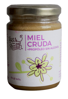 MIELCRUDA + PROPÓLEO SIN ALCOHOL - 180GR 