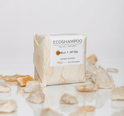 SHAMPOO SÓLIDO - CANELA & ORTIGA - 80g