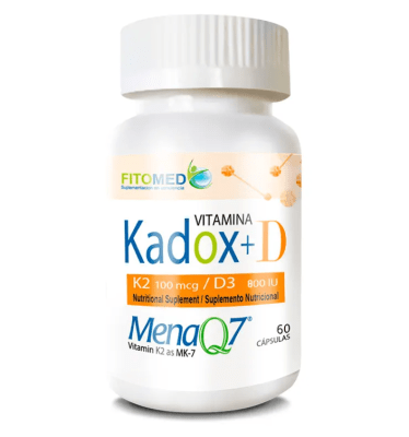 KADOX - VITAMINA K2 + D3 - 300mg - 60 CÁPSULAS