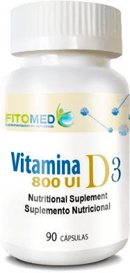 VITAMINA D3 800UI - 90 CÁPSULAS