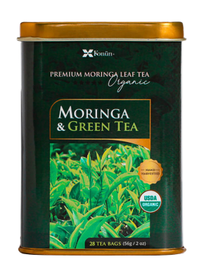 INFUSIÓN PREMIUM MORINGA CON TÉ VERDE - 28 BOLSITAS