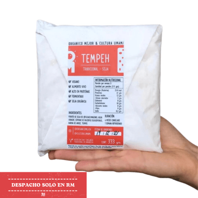TEMPEH - SOYA ORGÁNICA -  333GR