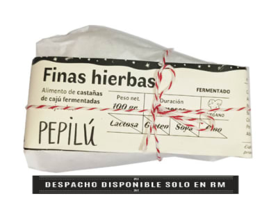 QUESO FERMENTADO CON FINAS HIERBAS - 100GR