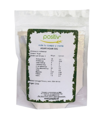 AGAR AGAR 50g POSITIV