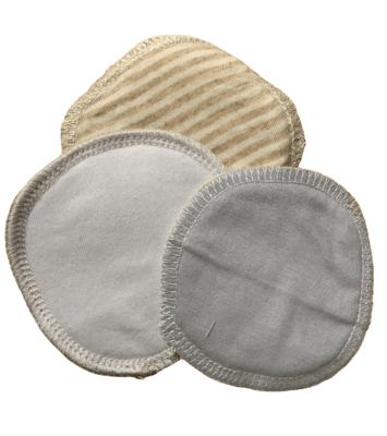 PROTECTORES MAMARIOS de Algodón Orgánico - Contiene UN PAR - Pure Cotton