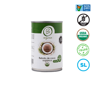 BEBIDA de COCO ORGÁNICA - 400ML
