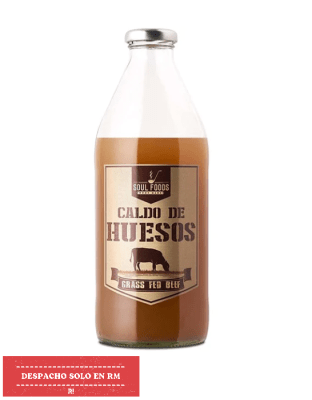 CALDO de VACUNO Grass Fed - 930 mL - Soul