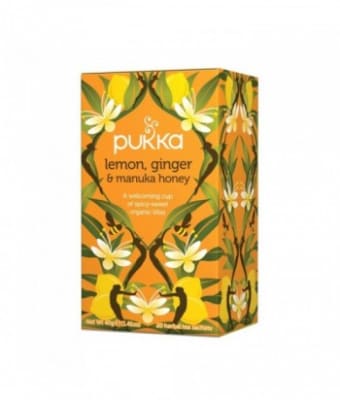 TÉ ORGÁNICO - LEMON, GINGER & MANUKA HONEY - 20 BOLSITAS