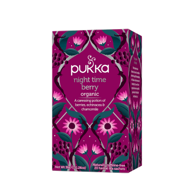 TÉ ORGÁNICO - NIGHT TIME BERRY - 20 BOLSITAS 