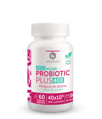 PROBIOTIC PLUS 40B MUJER - 60 CÁPSULAS