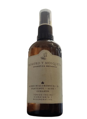 TÓNICO FACIAL HIDRATANTE - 100ml - Romero y Mosqueta