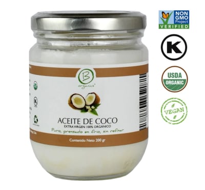 ACEITE DE COCO EXTRA VIRGEN - 200ml  - B Organics