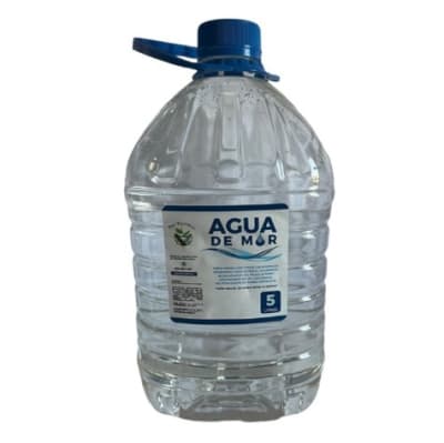 BIDÓN de 5 LITROS de AGUA de MAR pura - Pronatural