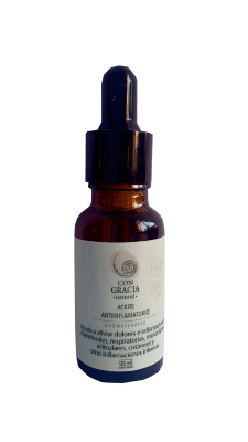 ACEITE ANTIINFLAMATORIO - 20ml - Con Gracia Natural