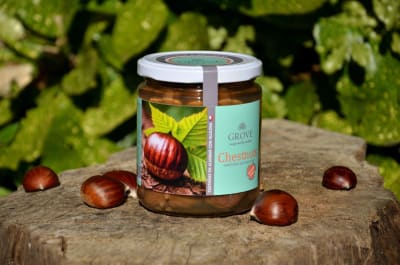 CASTAÑAS en ALMIBAR de ALULOSA - 480g - Grove