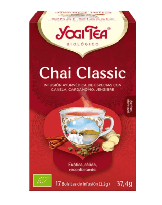 TÉ ORGÁNICO YOGI TEA - CLASSIC CHAI x 17 Bolsitas