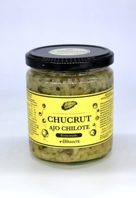 CHUCRUT con AJO CHILOTE - 400g - Mercado Errante
