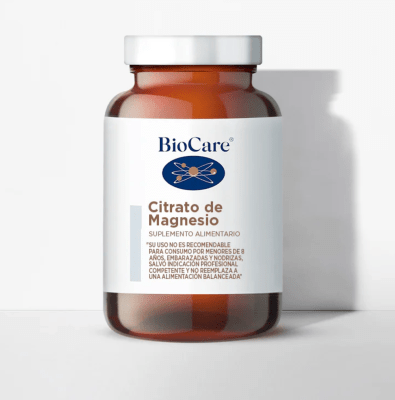 CITRATO DE MAGNESIO - 90 Cápsulas - Biocare