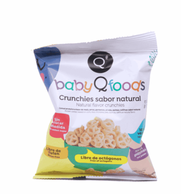 CRUNCHIES SABOR NATURAL - 25G - QFOODS