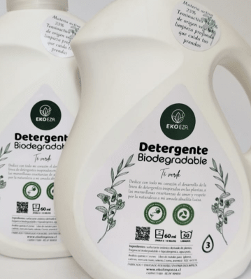DETERGENTE LÍQUIDO Biodegradable TÉ VERDE - 3L (50 Lavados) - B&S