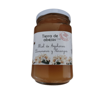 MIEL de FLORES de AZAHARES LIMONEROS Y NARANJOS - 400g - Tierra de Abejas