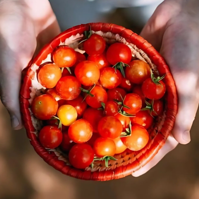 TOMATES CHERRY agroecológicos - bandeja 500g