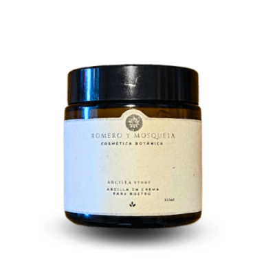 ARCILLA en CREMA PARA EL ROSTRO - 90G - Romero y Mosqueta