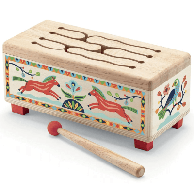 TAMBOR ANIMAMBO DE MADERA