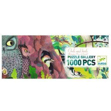 PUZZLE - BÚHOS y PÁJAROS - 1000 PIEZAS