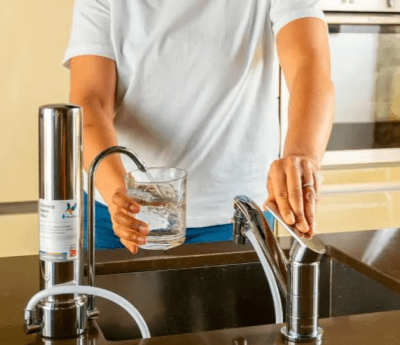 PURIFICADOR DE AGUA SOBRE ENCIMERA - Acero Inoxidable - DOULTON