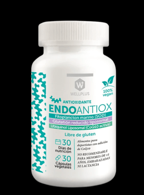 ENDO ANTIOX (Antioxidante) - 30 Cápsulas - Wellplus