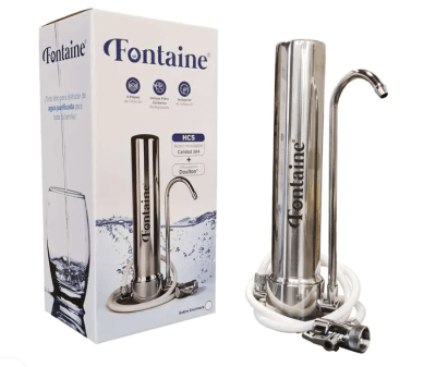 PURIFICADOR DE AGUA SOBRE ENCIMERA ACERO INOX - Fontaine HCS - SPV