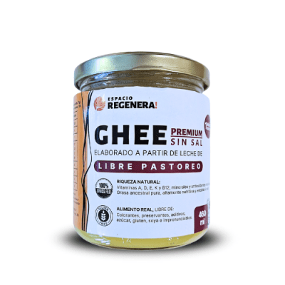 GHEE PREMIUM GRASS-FED (mantequilla clarificada) - 460ml