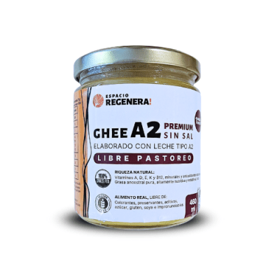 GHEE PREMIUM GRASS-FED A2 - 460ml (mantequilla clarificada)