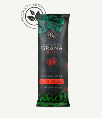 BARRITA KETO chocolate nuez - 40g - Grana