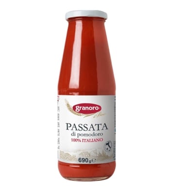 SALSA DE TOMATE - DENSA E CREMOSA PASSATA DI POMODORO - 690g - Granoro